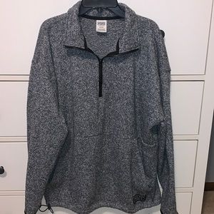 PINK Victoria Secret quarter zip sweater